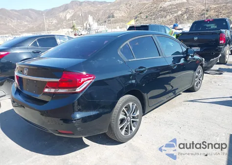 2015 Honda Civic Ex из США, поврежденный, VIN 19XFB2F89FE266694